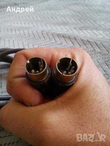 Стар кабел с букси петици, снимка 2 - Антикварни и старинни предмети - 23500141