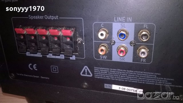 home arena 5.1 terratek-32x29x29см-внос швеицария, снимка 12 - Тонколони - 19854669