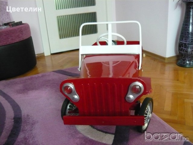 Търся/Купувам стари детски метлни коли с педали, снимка 9 - Колекции - 13708869