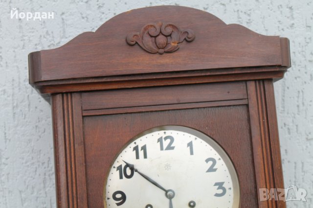 Кабинетен часовник Юнгханс , снимка 2 - Антикварни и старинни предмети - 26053203