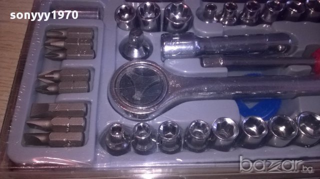 Комплект инструменти в кутия-24х11х4см-нови, снимка 5 - Аксесоари и консумативи - 17746199