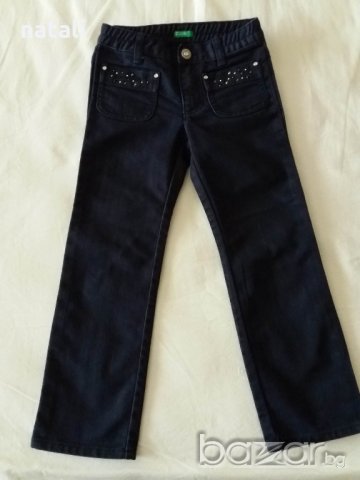 Панталон за малка госпожица Benetton 4-5 г, снимка 3 - Детски панталони и дънки - 18418460