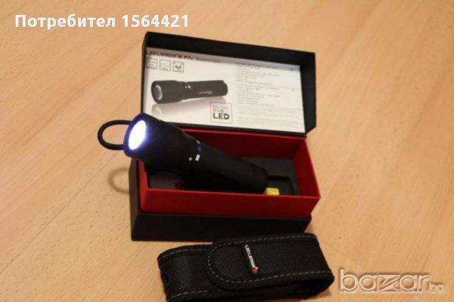 висококачествен фенер LED Lenser, 220 лумена, 4 цвята, Германия, снимка 3 - Прожектори - 16689941