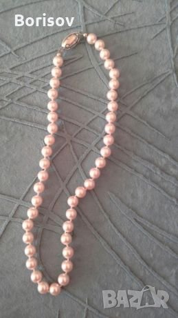 Броеница , Колиета от естествени перли, снимка 3 - Колиета, медальони, синджири - 22084323