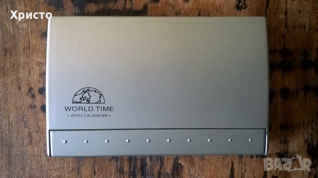 часовник, будилник, календар,  показващ времето в цял свят, снимка 4 - Декорация за дома - 25704107