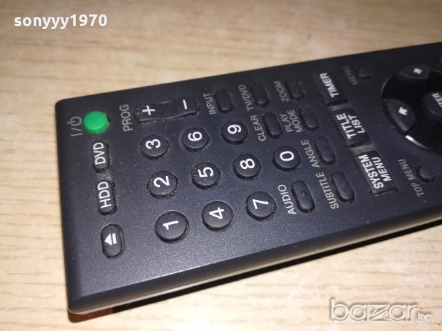 sold-sold-sony hdd remote-внос швеицария, снимка 5 - Ресийвъри, усилватели, смесителни пултове - 20152499