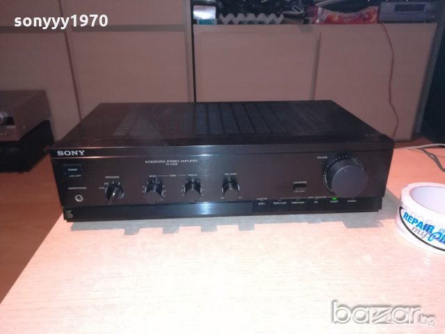sony amplifier-made in japan-внос швеицария, снимка 2 - Ресийвъри, усилватели, смесителни пултове - 21328606