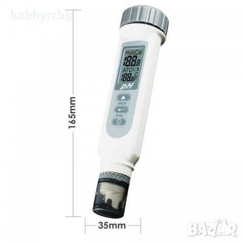 Водоустойчив pH метър и термометър + автоматично калибриране, снимка 9 - Други инструменти - 21857592