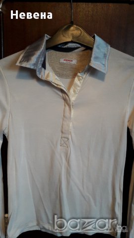 Дамска спортно елегантна блуза с дълъг ръкав размер М, снимка 4 - Блузи с дълъг ръкав и пуловери - 17776395
