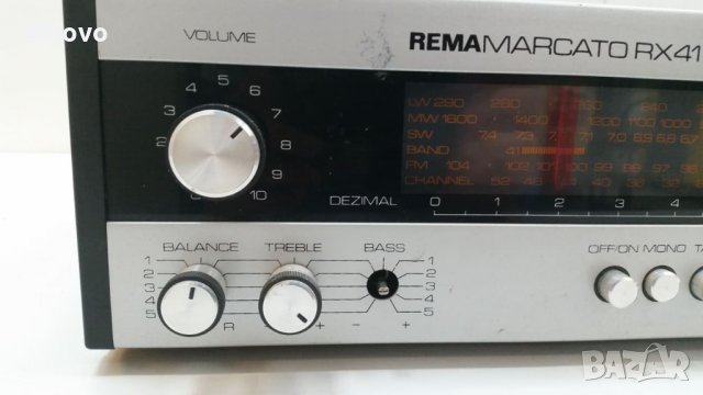 Радио Rema Marcato RX41, снимка 7 - Радиокасетофони, транзистори - 25776362