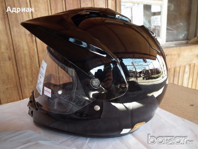 Shoei Hornet DS нов шлем каска за мотор ендуро, снимка 3 - Аксесоари и консумативи - 20583332