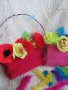 Ръчно изработени чантички за подарък от хартия с цветя от хартия с бонбони, снимка 2