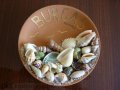 Керамична чиния сувенир от Бургас България, снимка 2
