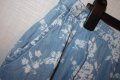Dorothy Perkins дънкова пола на цветя 16УК, 44 европейско, снимка 6