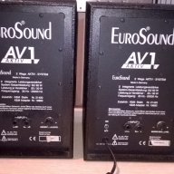 eurosound av1 aktiv-made in germany-метални-активни колони-внос швеицария, снимка 1 - Тонколони - 18281633