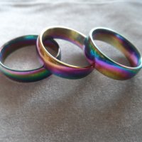 романтичен стоманен пръстен , снимка 6 - Пръстени - 18699056