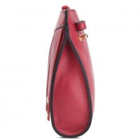 ПРОМО 🍊 LIU JO 🍊 Оригинална малка кожена чанта за през рамо RED “N” CAPS 23х16х4 см нова с етикети, снимка 4 - Чанти - 25205557