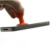 Силиконова стойка за телефон + стилус+ предпазни капачета против прах за слушалките и microUSB входа, снимка 3 - Калъфи, кейсове - 10465724