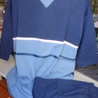 Мъжка пижама с къс ръкав 4 ХЛ, снимка 1 - Бельо - 18846359