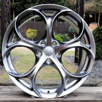 18" Ал. Джанти Алфа 5X110 ALFA Romeo Stelvio GIULIETTA GIULIA OPEL, снимка 2 - Гуми и джанти - 26029598