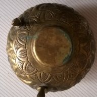 стар бронзов пепелник, снимка 2 - Антикварни и старинни предмети - 13996513