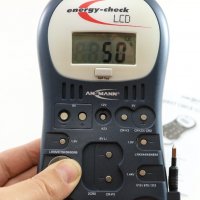 Тестер за акумулаторни и алкални батерии ANSMANN, немски, снимка 6 - Други инструменти - 20400469
