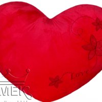 Огромно плюшено сърце , снимка 4 - Плюшени играчки - 20664797