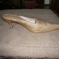 обувки Дамски обувки-чехли от еко кожа, снимка 4 - Чехли - 7439682