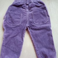 Велурени джинси, снимка 3 - Панталони и долнища за бебе - 25496588