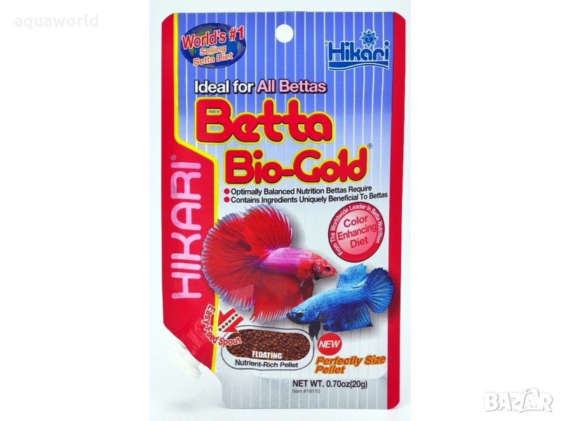"ПРОМОЦИЯ" Hikari Betta Bio-Gold 5гр , снимка 1