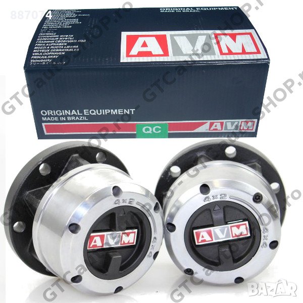 Главини 4x4 Ръчни manual Hub AVM450 хъб за ръчно превключване РЕКСТЪН МУСО КОРАНДО, снимка 1