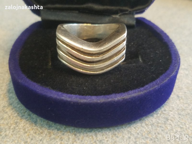 Сребърен пръстен-7,69гр/925, снимка 1