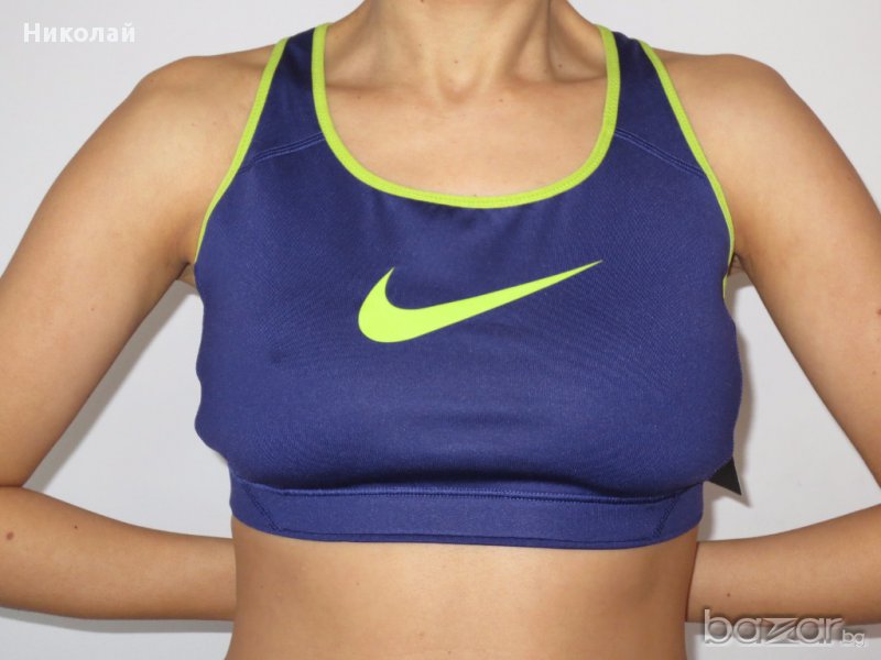 Nike shape bra wlarge swoosh , снимка 1