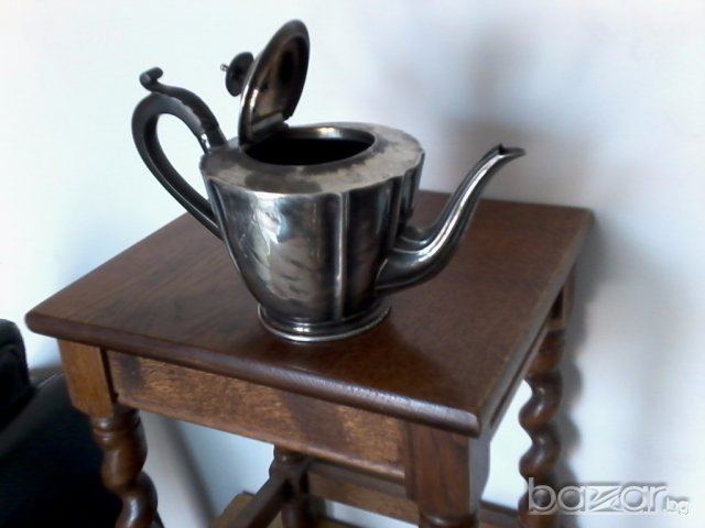 Стар масивен посребрен - Чайник - 1бр!(5555597), снимка 2 - Други стоки за дома - 18629816