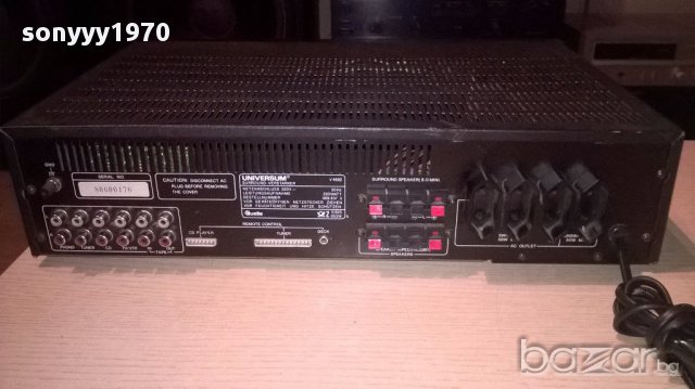 universum v 4682 amplifier/220watt-внос швеицария, снимка 14 - Ресийвъри, усилватели, смесителни пултове - 17113063