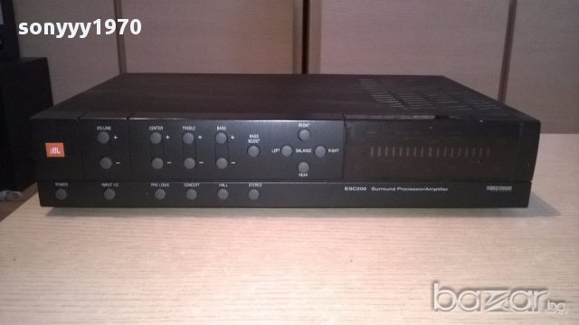 Jbl esc200 amplifier-внос швеицария, снимка 2 - Ресийвъри, усилватели, смесителни пултове - 17814924