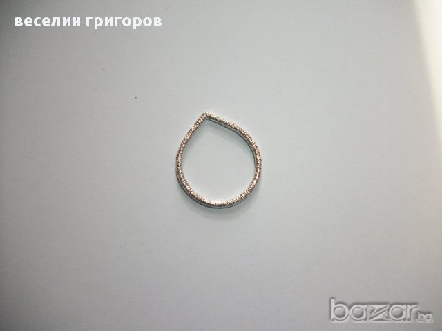 сребърен пръстен, снимка 2 - Пръстени - 17697474