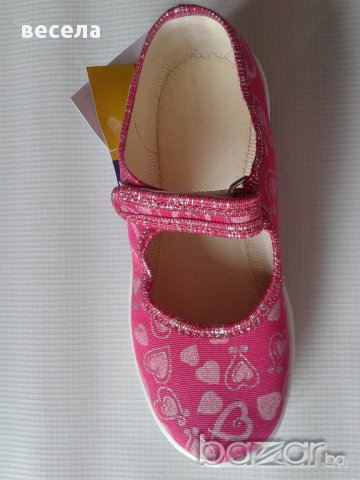 Детски пантофки от памучен текстил, снимка 3 - Бебешки обувки - 9856783