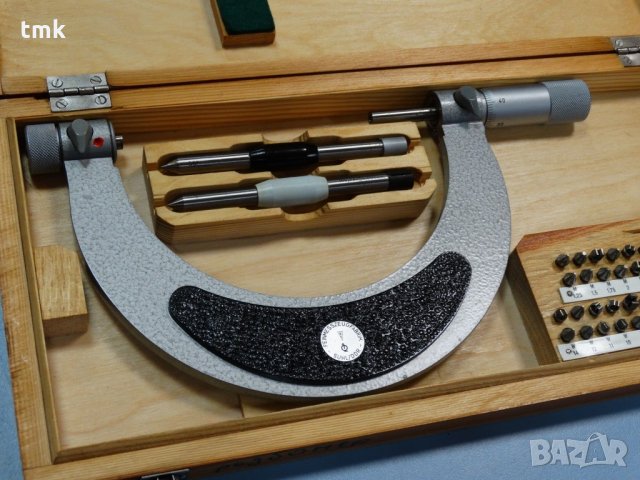 Резбомер микрометър 100-125 mm, снимка 3 - Други инструменти - 22261706