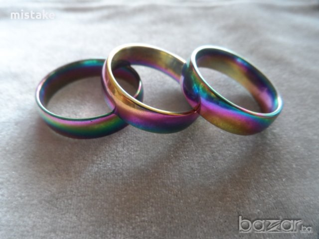 романтичен стоманен пръстен , снимка 6 - Пръстени - 18699056