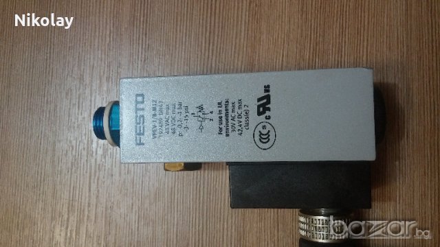 FESTO,SMC,CAMOZZI, пневматика, цилиндри, разпределител, клапани, конектори, снимка 3 - Резервни части за машини - 18415325