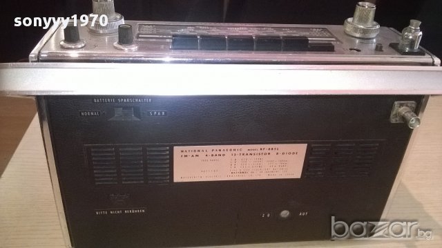 national panasonic rf-885l receiver-made in japan-швеицария, снимка 7 - Ресийвъри, усилватели, смесителни пултове - 12614499
