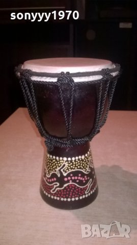 тарамбука 20х14см-дърво/кокос-внос швеицария, снимка 10 - Ударни инструменти - 23671176