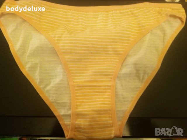 памучни бикини XL синьо, черно, оранжево, снимка 4 - Бельо - 22692924