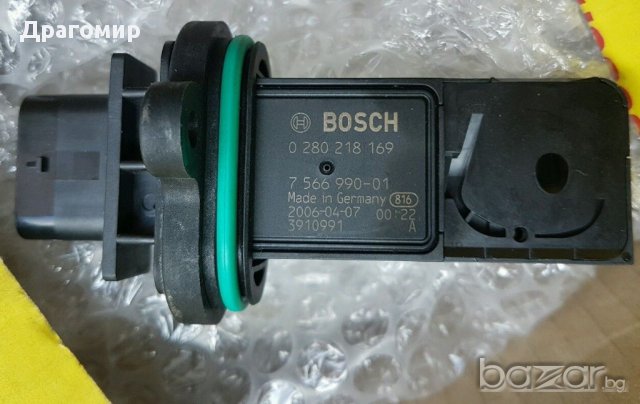 Дебитомер Bosch 0 280 218 169 за BMW, снимка 1 - Части - 15761576