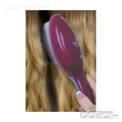 Електрическа професионална четка за боядисване на коса, снимка 5 - Преси за коса - 8354128