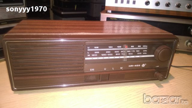hgs-electronic hr-403-receiver-made in germany-внос швеицария, снимка 6 - Ресийвъри, усилватели, смесителни пултове - 9861498