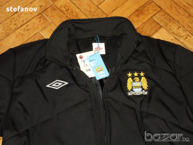 Промо Футболно Яке Умбро Манчестър Сити Ново Manchester City Umbro Jacket New, снимка 4 - Спортна екипировка - 8924035