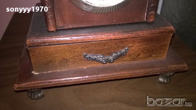 Ретро часовник-25х17х11-здрав работещ точно, снимка 6 - Други - 17046410