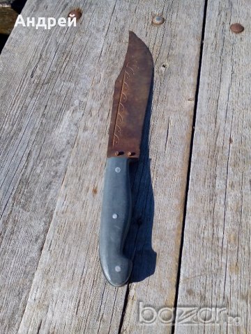 Старинен нож, снимка 3 - Антикварни и старинни предмети - 17998850